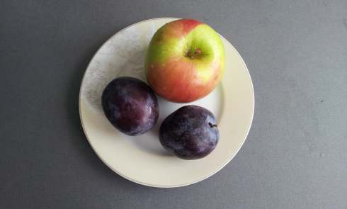 apple and plum